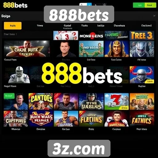 Análise das opções de jogos disponíveis no 888bets